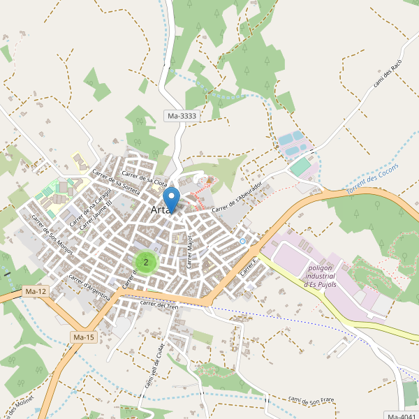 Mapa de cajeros-automaticos en Artà Thumbnail