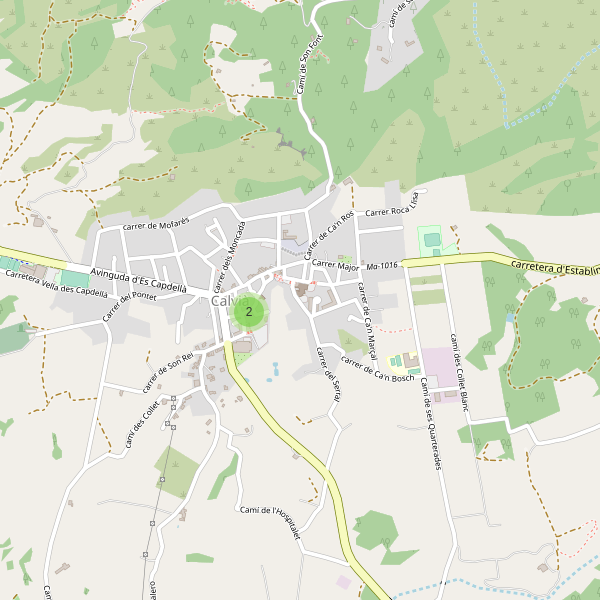 Mapa de cajeros-automaticos en Calvià Thumbnail