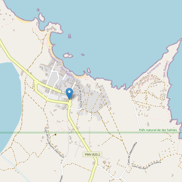 Mapa de cajeros-automaticos en Es Pujols Thumbnail