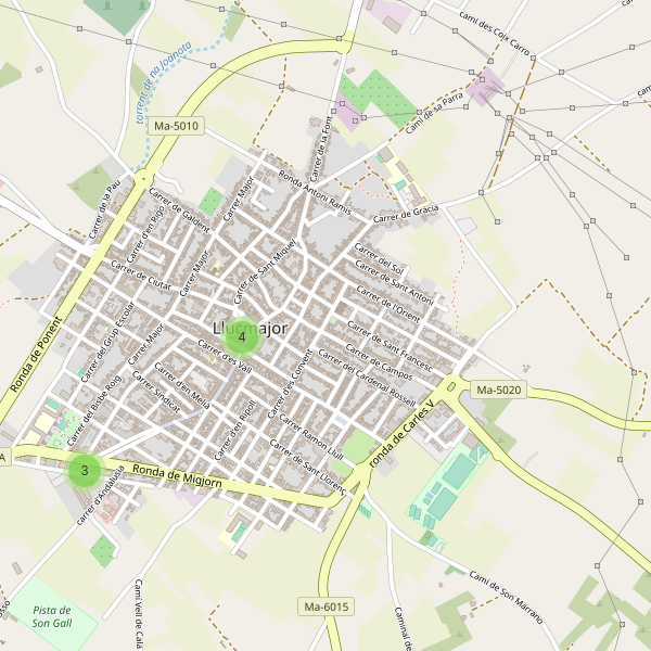 Mapa de cajeros-automaticos en Llucmajor Thumbnail