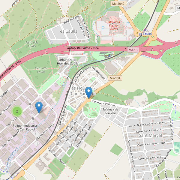 Mapa de cajeros-automaticos en Marratxí Thumbnail