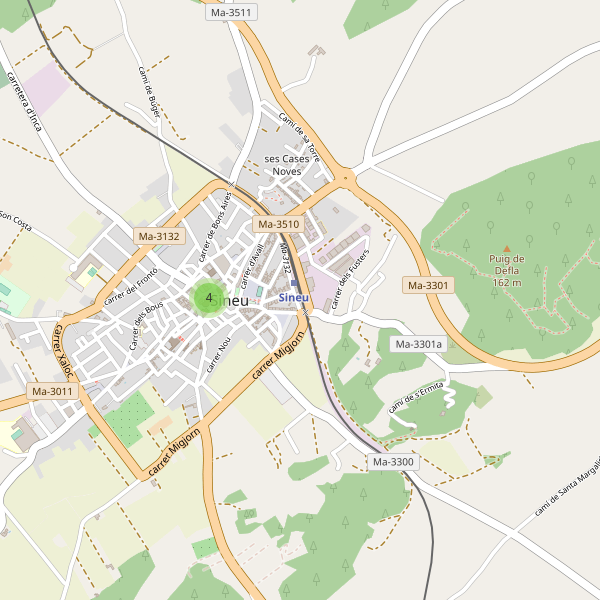 Mapa de cajeros-automaticos en Sineu Thumbnail