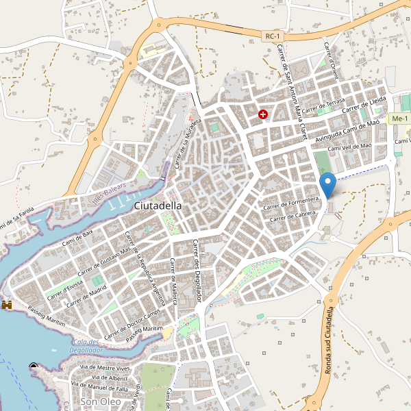 Thumbnail Mapa de cines en Ciutadella