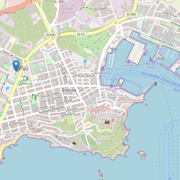 Thumbnail Mapa de cines en Eivissa