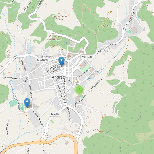 Mapa de escuelas en Andratx Thumbnail