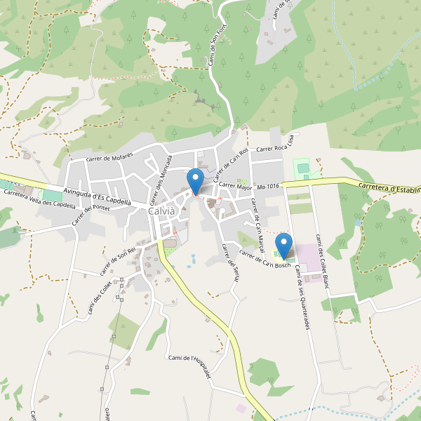 Mapa de escuelas en Calvià Thumbnail