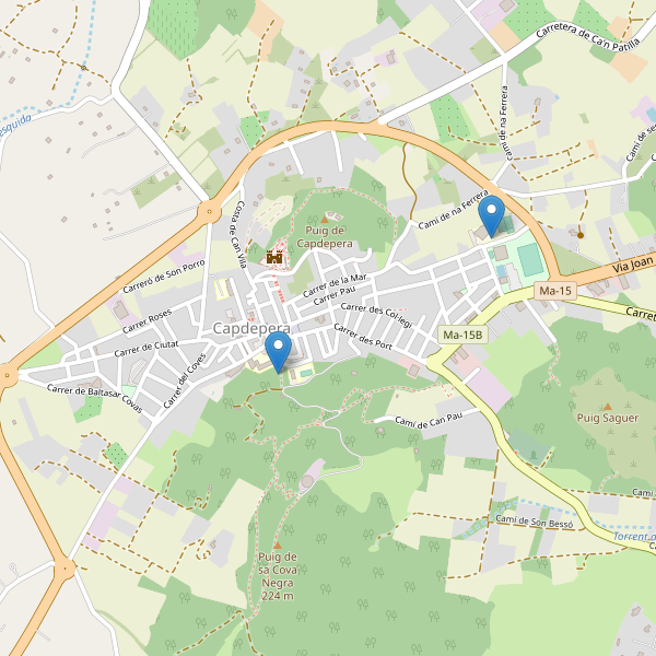 Mapa de escuelas en Capdepera Thumbnail