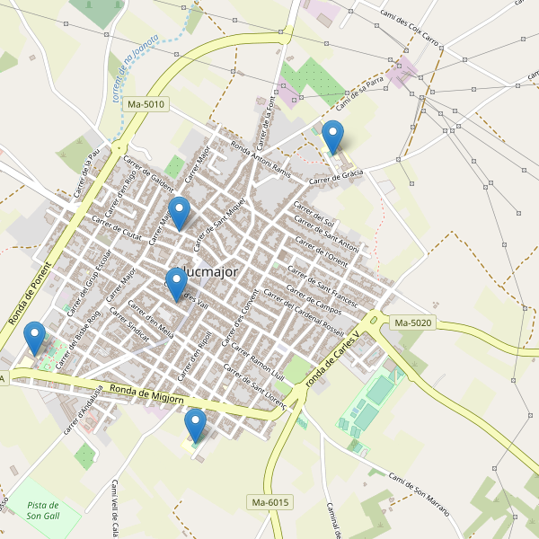 Mapa de escuelas en Llucmajor Thumbnail