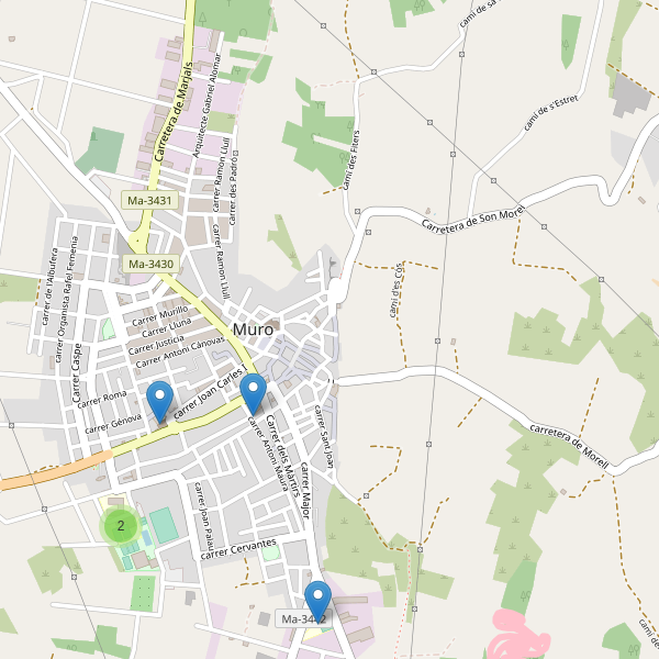 Mapa de escuelas en Muro Thumbnail