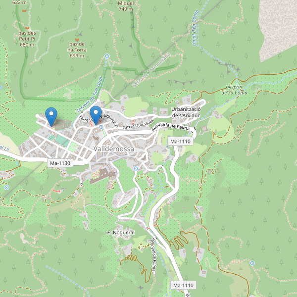 Mapa de escuelas en Valldemossa Thumbnail