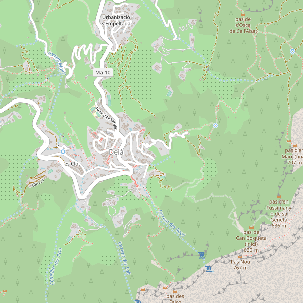 Mapa de estaciones en Deià Thumbnail