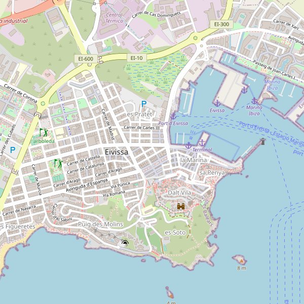 Mapa de estaciones en Eivissa Thumbnail