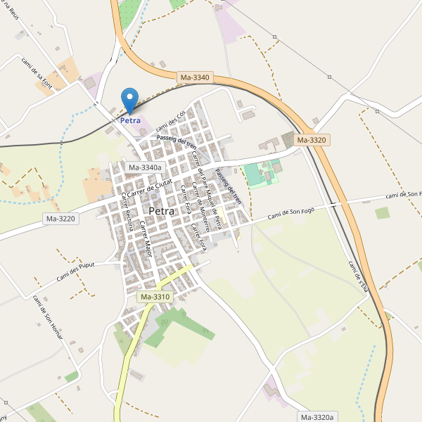 Mapa de estaciones en Petra Thumbnail