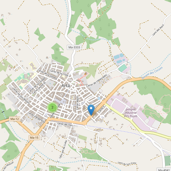 Thumbnail Mapa de farmacias en Artà