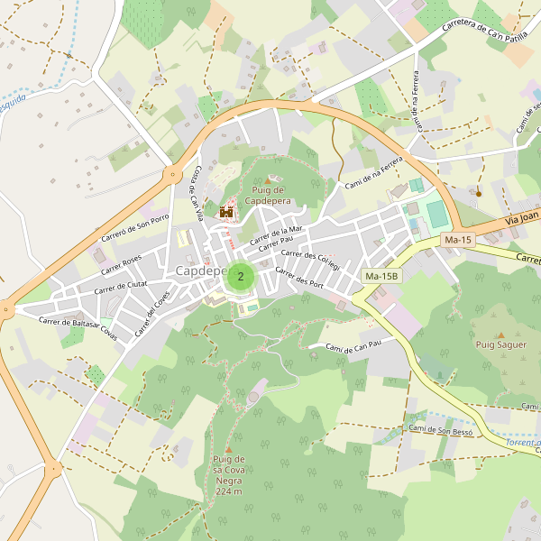 Thumbnail Mapa de farmacias en Capdepera