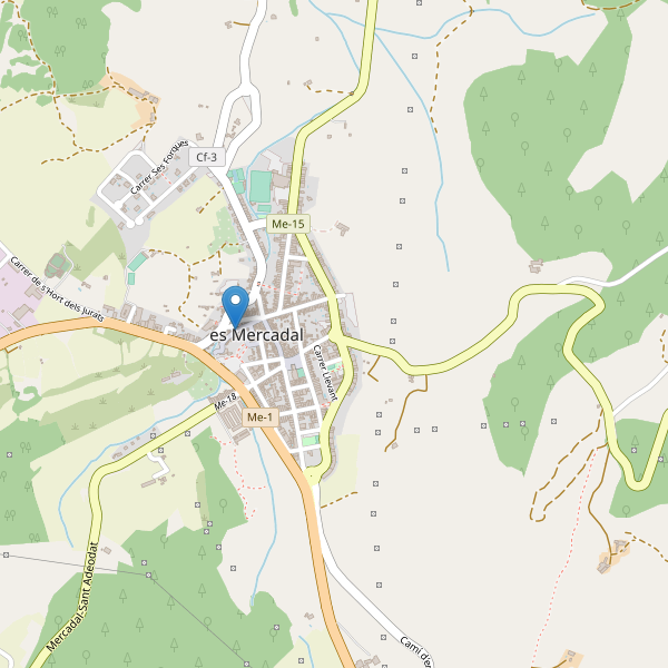 Thumbnail Mapa de farmacias en es Mercadal