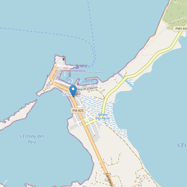 Thumbnail Mapa de farmacias en la Savina