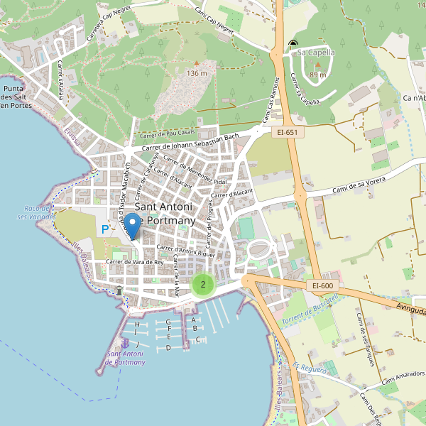 Thumbnail Mapa de farmacias en Sant Antoni de Portmany