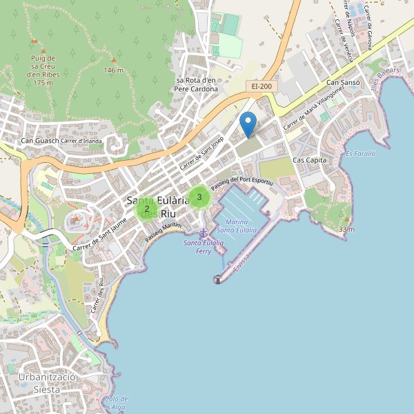 Thumbnail Mapa de farmacias en Santa Eulària des Riu