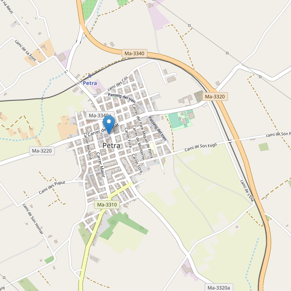 Thumbnail Mapa de hoteles en Petra