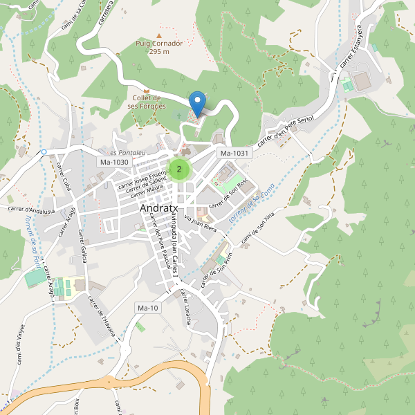 Mapa de iglesias en Andratx Thumbnail