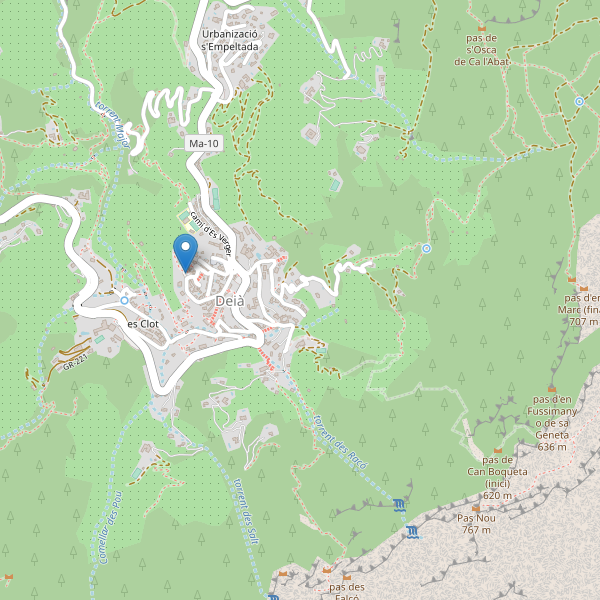 Mapa de iglesias en Deià Thumbnail