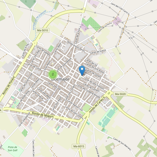 Mapa de iglesias en Llucmajor Thumbnail