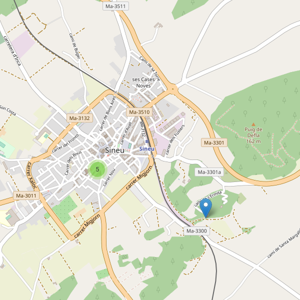 Mapa de iglesias en Sineu Thumbnail