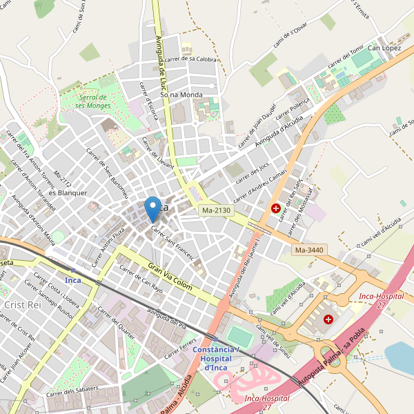 Mapa de mercados en Inca Thumbnail