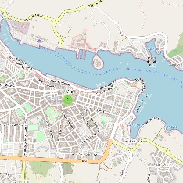 Mapa de mercados en Maó Thumbnail