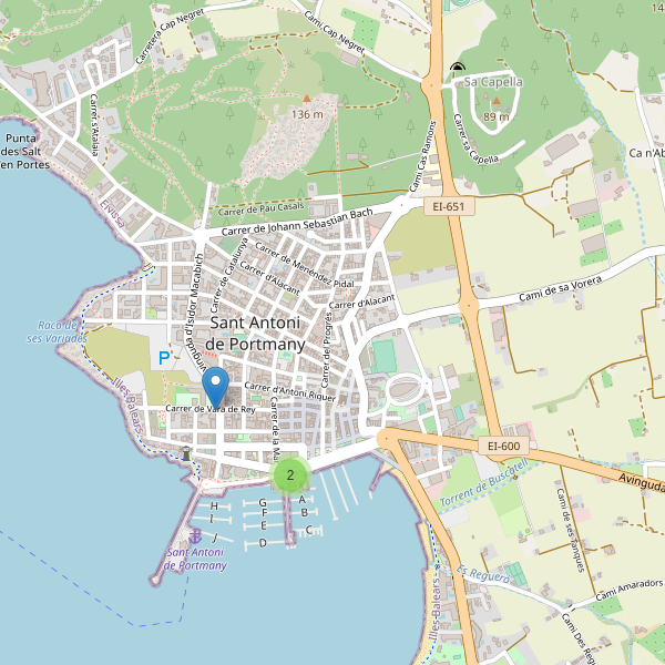 Mapa de mercados en Sant Antoni de Portmany Thumbnail