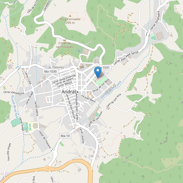 Mapa de monumentos en Andratx Thumbnail