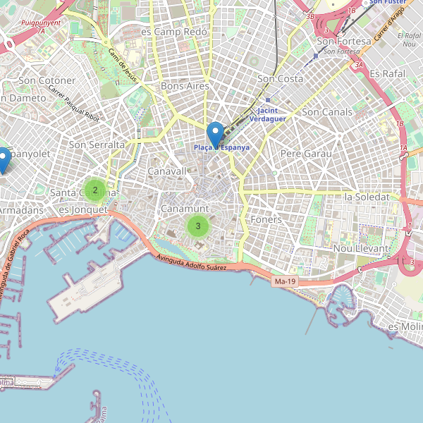 Mapa de monumentos en Palma Thumbnail