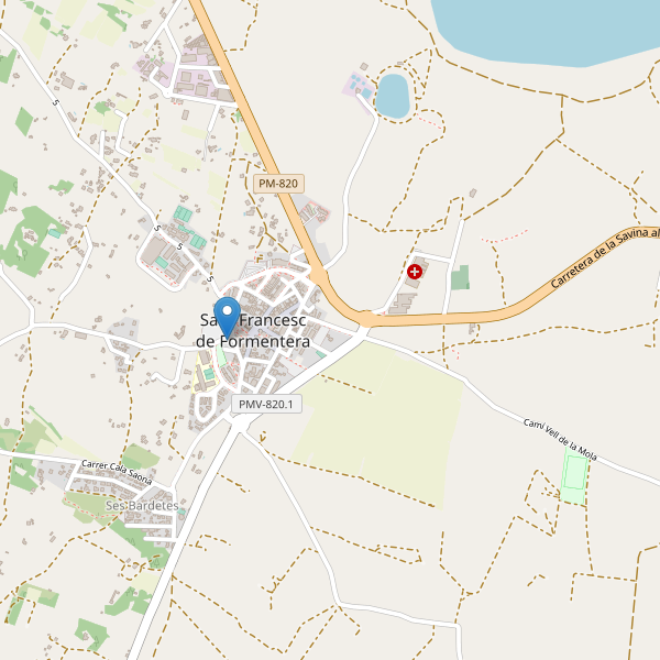 Mapa de monumentos en Sant Francesc de Formentera Thumbnail