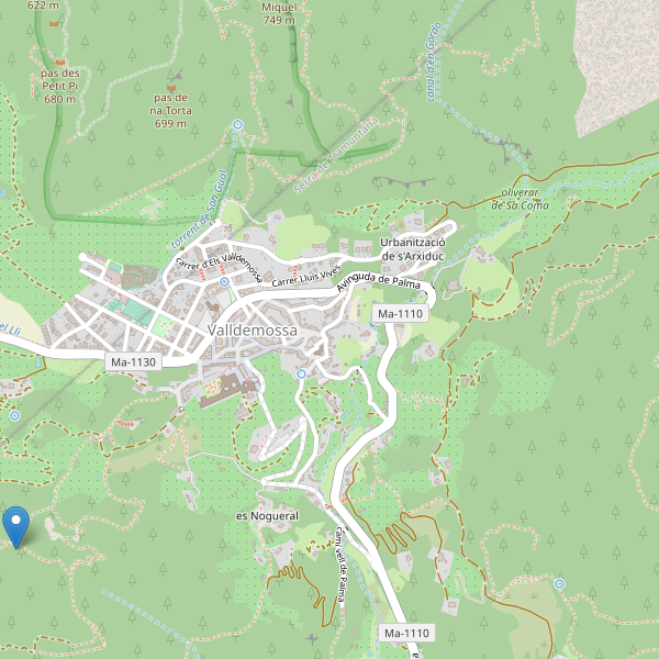 Mapa de monumentos en Valldemossa Thumbnail