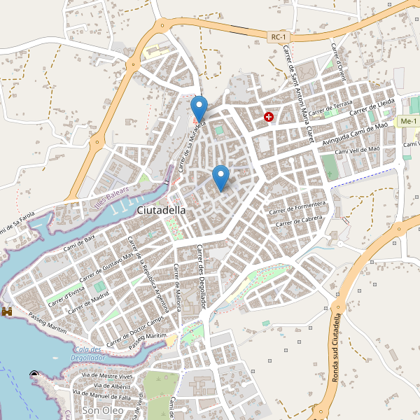 Thumbnail Mapa de museos en Ciutadella