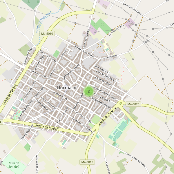 Thumbnail Mapa de museos en Llucmajor