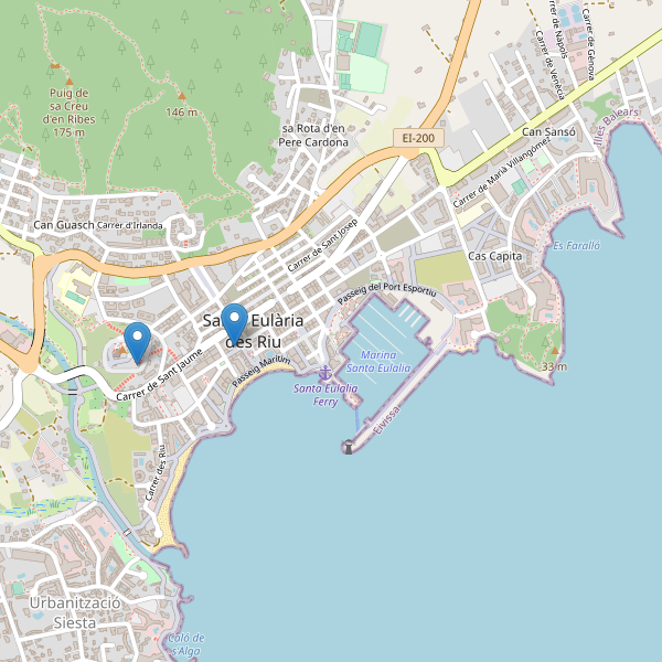 Thumbnail Mapa de museos en Santa Eulària des Riu