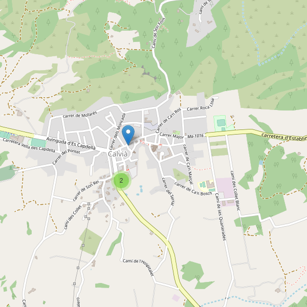 Thumbnail Mapa de restaurantes en Calvià