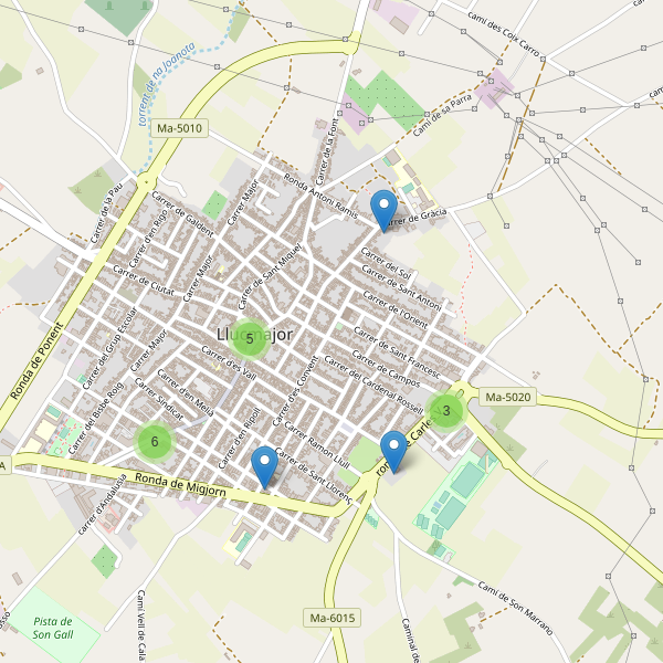 Thumbnail Mapa de restaurantes en Llucmajor