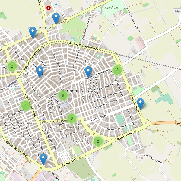 Thumbnail Mapa de restaurantes en Manacor