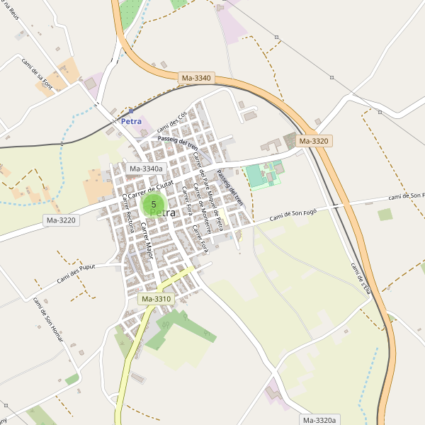 Thumbnail Mapa de restaurantes en Petra