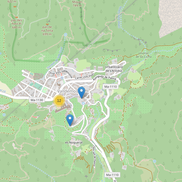 Thumbnail Mapa de restaurantes en Valldemossa