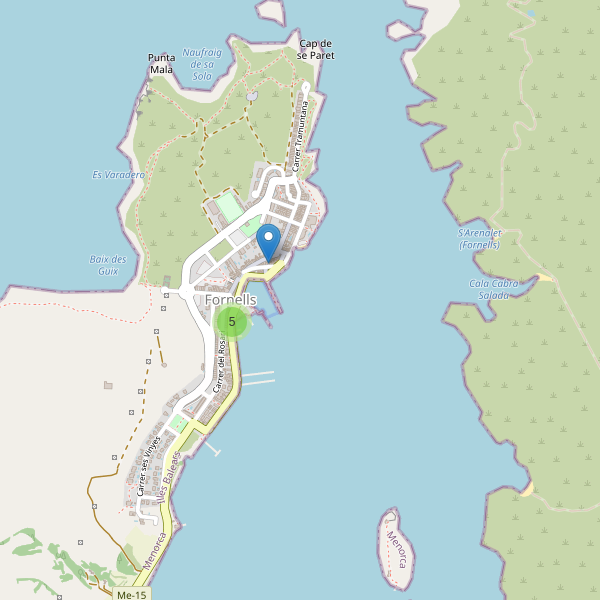 Mapa de ropa en Fornells Thumbnail