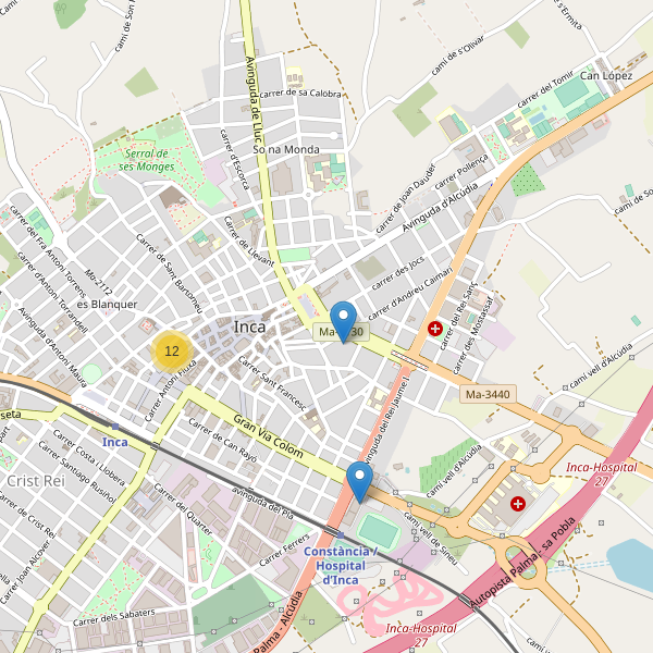 Mapa de ropa en Inca Thumbnail