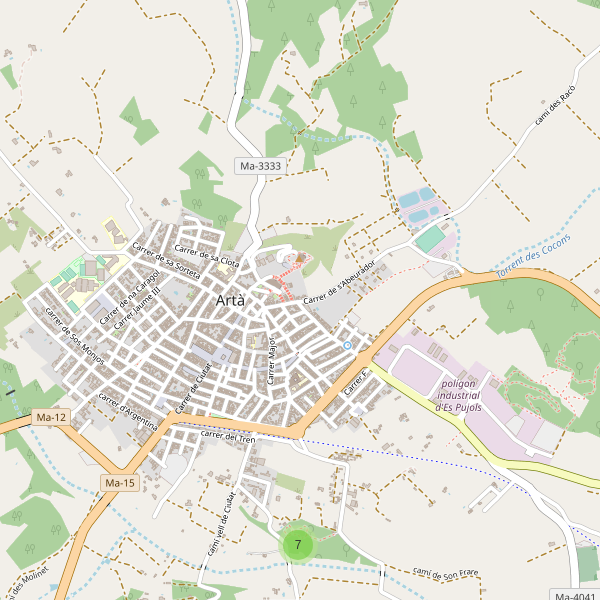 Mapa de sitios-arqueologicos en Artà Thumbnail