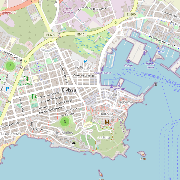 Mapa de sitios-arqueologicos en Eivissa Thumbnail