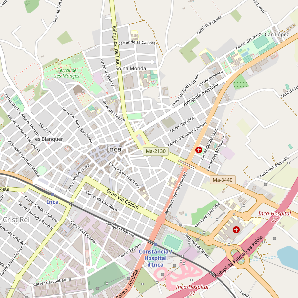 Mapa de sitios-arqueologicos en Inca Thumbnail