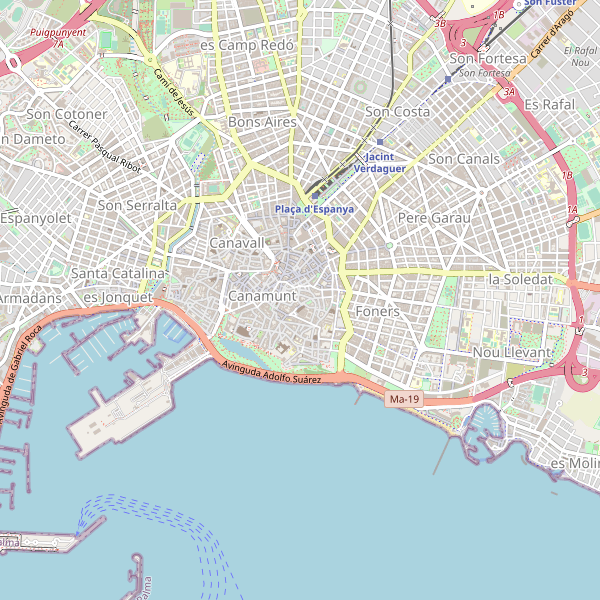 Mapa de sitios-arqueologicos en Palma Thumbnail