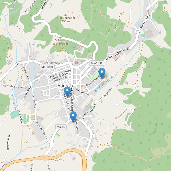 Thumbnail Mapa de supermercados en Andratx